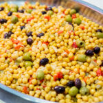 Ensalada de garbanzos con bacalao